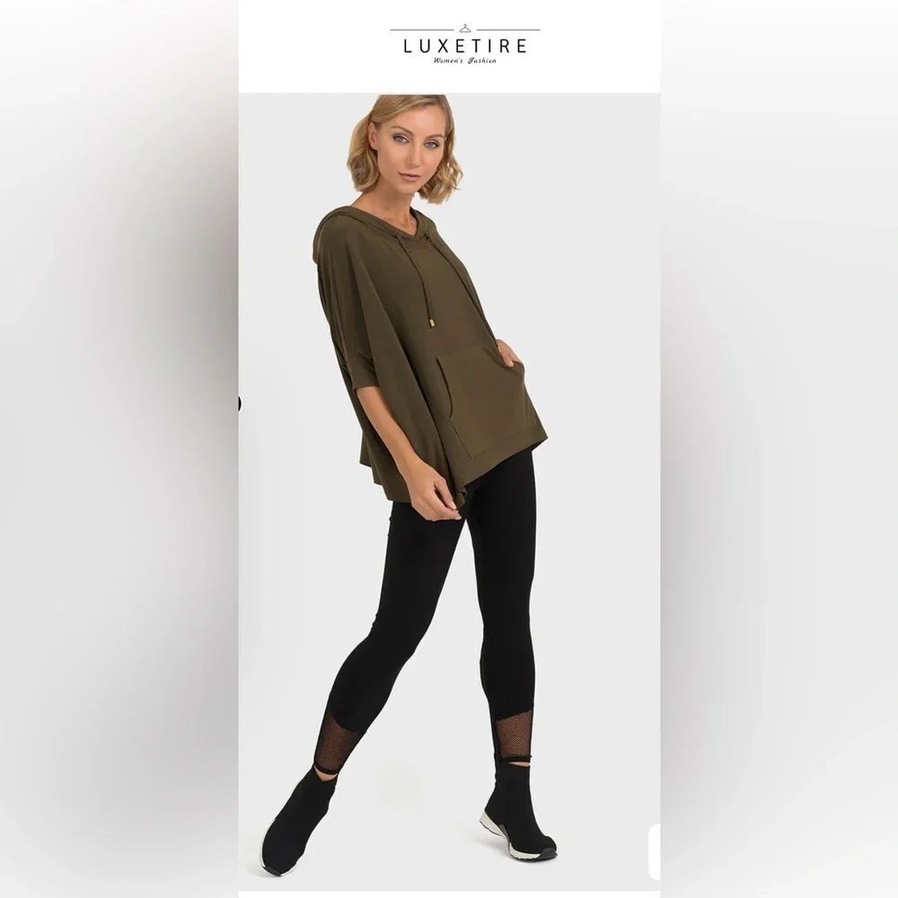 Black Leggings with Mesh Detail